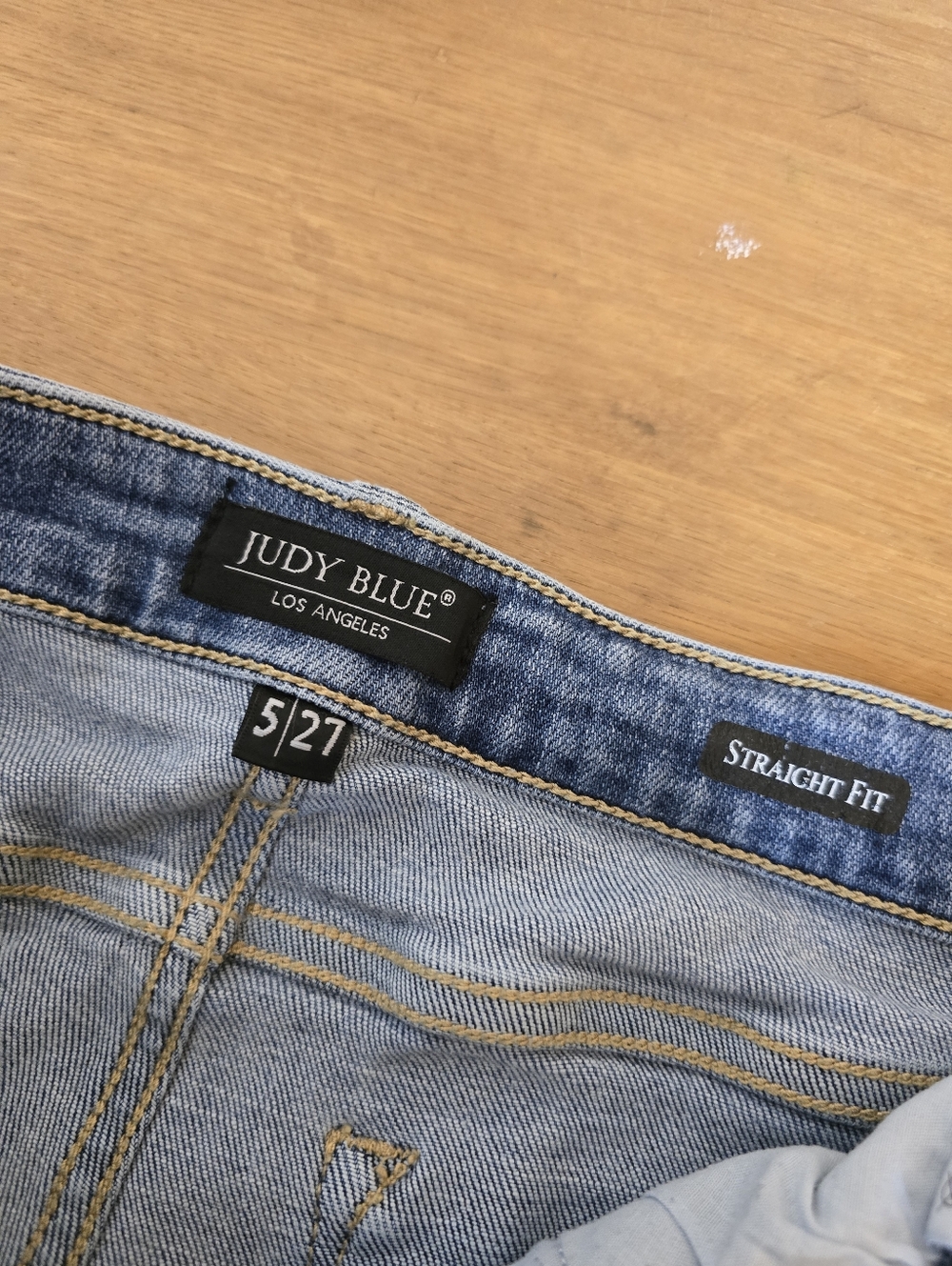 Judy Blue High Rise 90's Straight Fit Jeans In Light Wash JB82502 5/27 - Picture 6 of 15